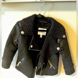 Leather jacket for kids